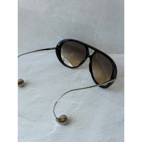 NEW Bottega Veneta BV1273S Drop Earring Sunglasses in Black main image 5